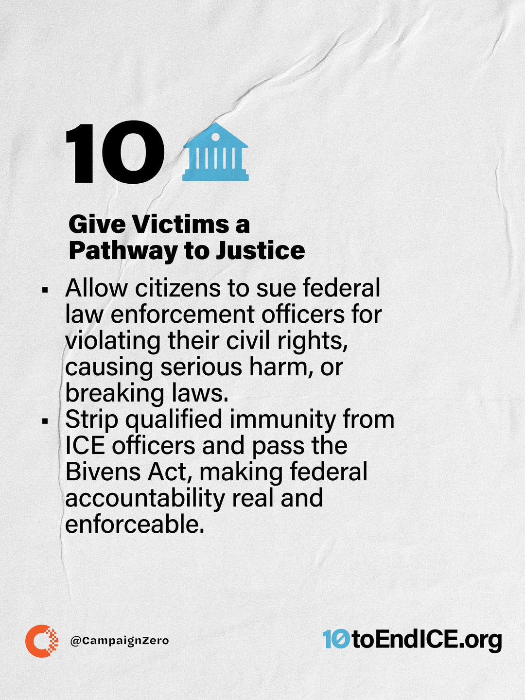 10 to End ICE carousel slide 13